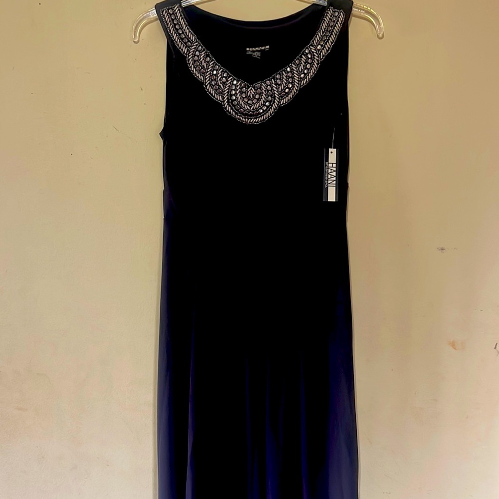 NWT Women gray formal gown